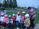 малышки тоже участвуют в празднике