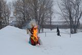 Горит наша масленица