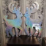Новогодние олени для оформления музыкального зала