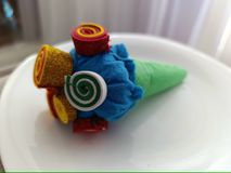 Мороженное из фетра для сюжетно-ролевых игр