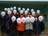 25.03.2018 запустили в небо белые шары в память по погибшим в Кемерово