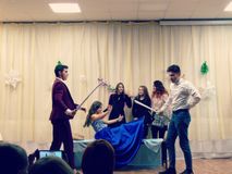 Новогодний КВН "Сказки в медицинском техникуме" 25.12.19.