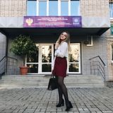 Победительница фотоконкурса "Мисс Осень 2019" Кристина - студентка выпускного курса по специальности "Сестринское дело".