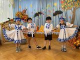 Русские народные костюмы "Гжель"