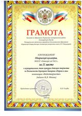 II место в конкурсе "Дорога и мы" номинация "Лучший клип" 2019