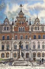 Морозова К. А., бумага, акварель