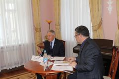 В.С. Фортыгин и П.С. Журавлёв 