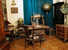Кабинет ученого (фрагмент). Музей М.В.Ломоносова в Санкт-Петербурге