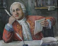 М.В.Ломоносов. Художник А.Елфимов