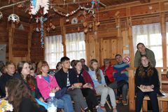 Защита проектов, внимательные слушатели