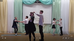 2021 г. Репетиция литературно-музыкальной композиции к Дню Победы.