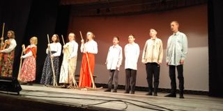 2020 г. Мини-спектакль по произведениям Ф. Абрамова «Трава-мурава» на районном фестивале-конкурсе театральных постановок по произведениям Ф.А. Абрамова, посвящённом 100-летию со дня рождения русского советского писателя, литературоведа, публициста, предст