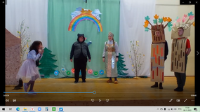 2022 г. Конкурс театрализованных постановок по произведениям писателей-юбиляров 2021-2022 г.г. Фрагмент пьесы Е. Шварца «Два клёна».