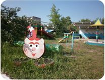 Участок средней группы "Солнечные лучики"