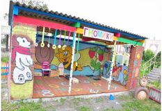 Участки для прогулок - корпус № 2