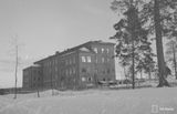 Здание школы в период финской оккупации, 22.02.1943