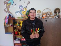 Изготовление ритмических палочек 