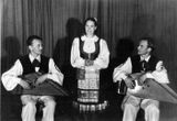 Тойво Вайнонен, Люция Теппонен, Максим Гаврилов – участники Всемирного фестиваля молодежи в Будапеште в 1949