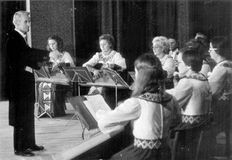 Оркестр «Кантеле» под управлением Льва Афанасьевича Косинского. 1983 г.