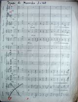 Э.Григ. «Танец Анитры» из сюиты «Пер Гюнт» в обработке Владимира Салопа (фрагмент партитуры). Из архива «Кантеле»