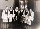 Народная вокальная группа. 1954 год