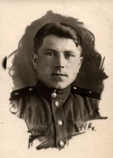 Петр Титов на службе. Куйбышевка-Восточная. 15 марта 1948 г.