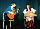 Дуэт: Ирина и Александр Шишкановы (кантеле и гитара)