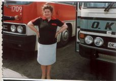 Валентина Лашина на гастролях в Хельсинки. 1983 г.