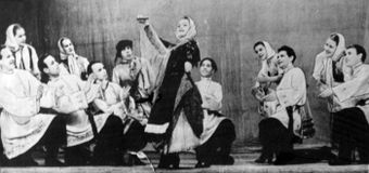 Сцены из танца «Рыбацкая пляска» (постановка В.И.Кононова)