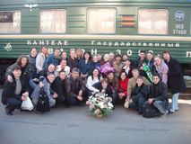 Во время гастрольной поездки по городам Карелии и Мурманской области в рамках проекта «Вагон 3053. Песни Победы» в мае 2006 года ансамбль встретился в Мурманске с дочерью Гудкова — Аэлитой, которая была артисткой «Кантеле» в 1942-1946 годах. Сегодня она ж