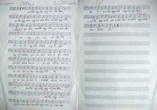 Карельская народная песня «Репа». Обработка К.Раутио, переложение для хора О.Уланова. Хоровая партия. Из архивов ансамбля «Кантеле»