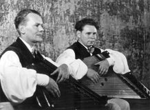 Дуэт кантелистов – Тойво Вайнонен и Матвей Кирьянов