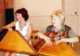 Юбилей Татьяны Антышевой в Доме Кантеле, 2006 г. С артисткой Александрой Сахаровой
