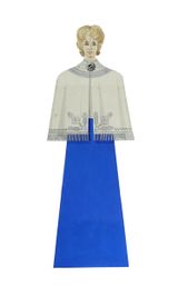 Эскиз женского костюма для хора. Начало 1970-х гг.