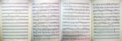 Александр Белобородов. «Танец пламени» из сюиты «Рождение огня» (клавир). Из архива «Кантеле»