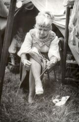 Татьяна Антышева. На гастролях в Чехословакии, 1978 г.