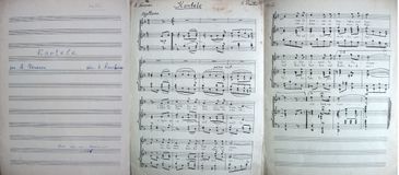 Карл Раутио, сл. А.Ненонена. «Кантеле» (клавир). Из архива «Кантеле»