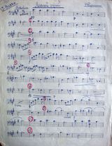 Рувим Пергамент. «Лесной ручей». Партия контрабаса (фрагмент). Из архива «Кантеле».