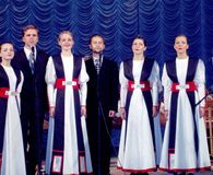 Артисты вокальной группы «Айно» и мужского квартета. 2005 г.