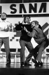 Участники ансамбля «Манок» – Виллиам Халл, Андро Лехмус, Паули Ринне