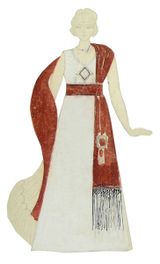 Эскизы костюмов для солисток «Кантеле». 1989-1990 гг.