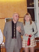 Даша с папой