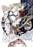 «Три волшебных листочка». Скандинавские народные сказки (1986 г.). Обложка книги и иллюстрации к сказкам: «Три волшебных листочка», «Кто нынче мал, завтра велик», «Принцесса с Хрустальной горы»