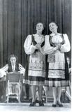 Дуэт: Милица Кубли и Сиркка Рикка. Москва, зал имени П.Чайковского, 21 февраля 1949 года
