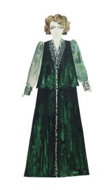 Эскиз костюма для солистки Валентины Лашиной. 1975 г.