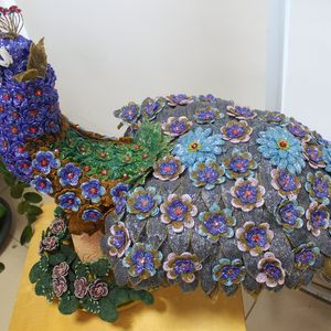 Выставка поделок из бисера