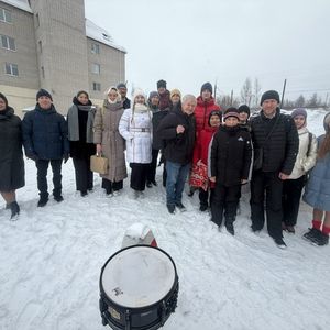 Поздравили с Днём защитника Отечества