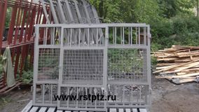 Ворота дачные с калиткой 20000 р