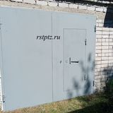 Ворота в гараж от компании Ремстройторг, г. Петрозаводск.