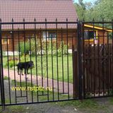 Ворота на участок от компании РСТ, г. Петрозаводск.